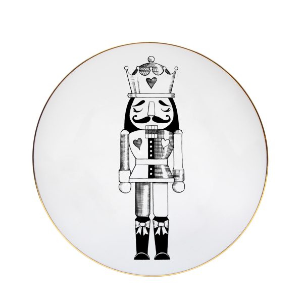 rory dobner Captain Romantic Nutcracker Plate