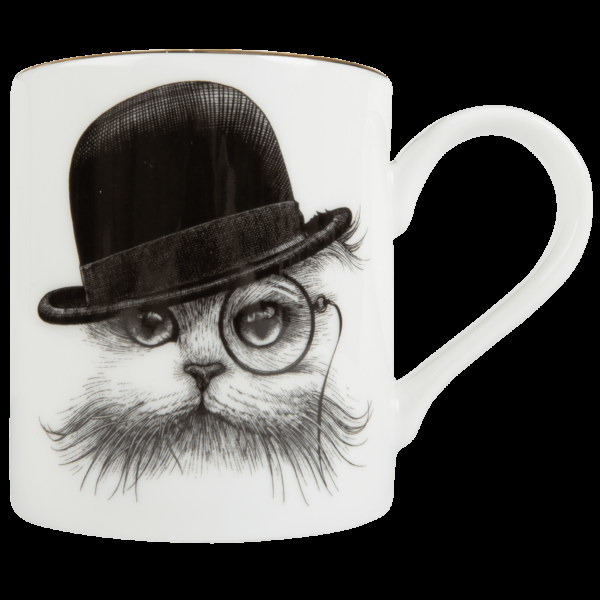 rory dobner Cat in A Hat Tilt Majestic Mug