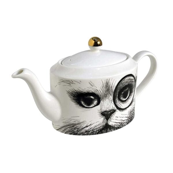 rory dobner Cat Monocle Teapot