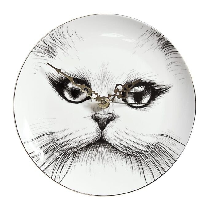 rory dobner Cat No Monocle Clock