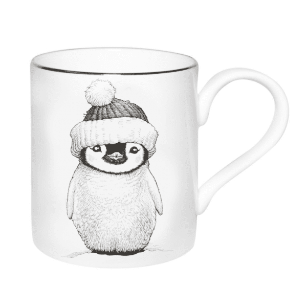 rory dobner Christmas Petey Penguin Majestic Mug