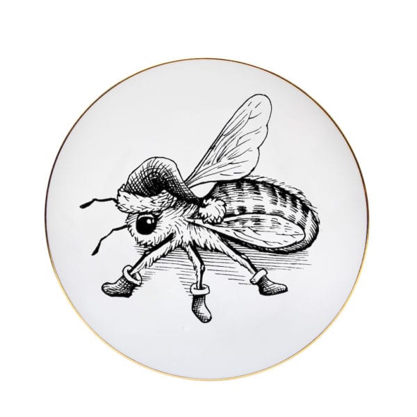 rory dobner Christmas Queen Bee Plate