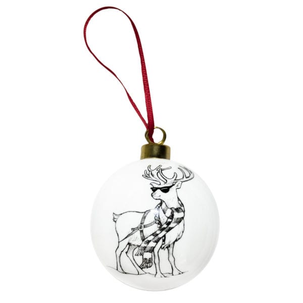 rory dobner Christmas Rafferty Reindeer Bauble