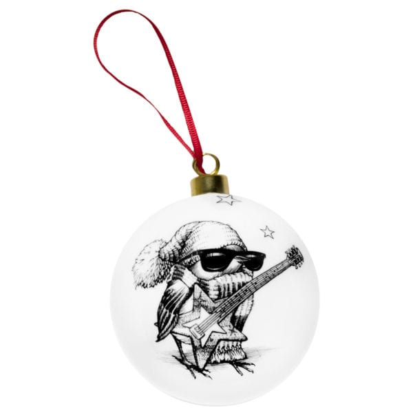 rory dobner Christmas Rockin’ Robin Bauble