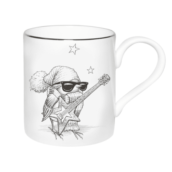 rory dobner Christmas Rockin’ Robin Majestic Mug