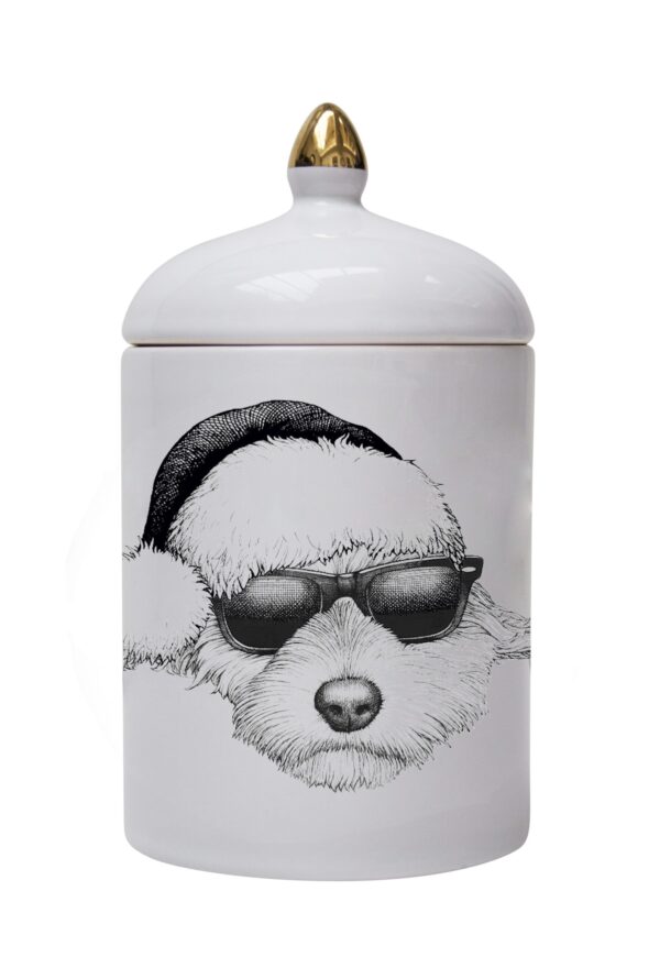 rory dobner Christmas Sidney Cockapoo Cosy Candle