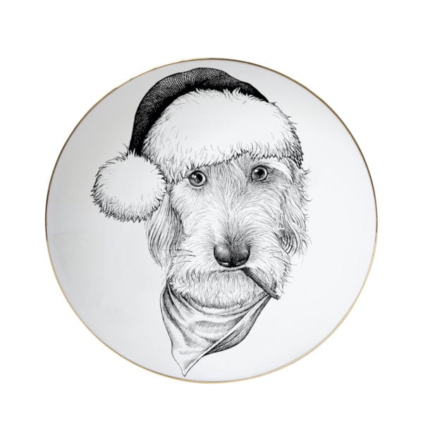 rory dobner Christmas Teddie Plate