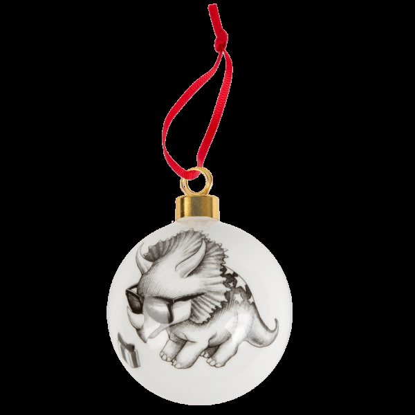 rory dobner Dino Christmas Bauble