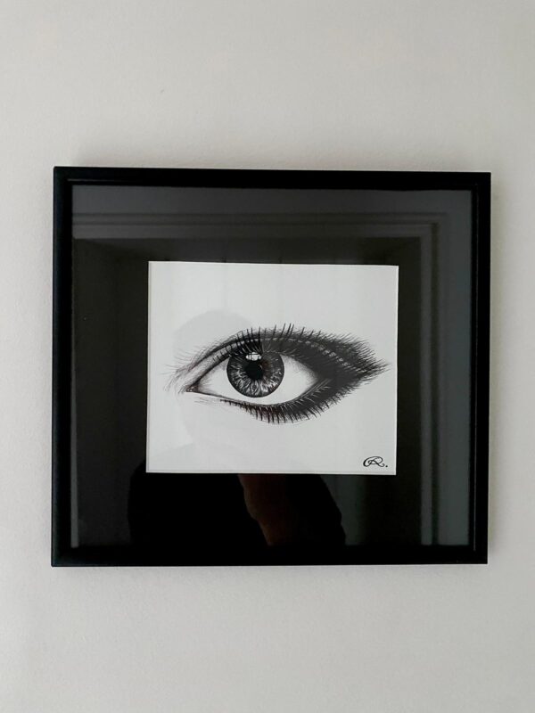 rory dobner Framed Eye See You Print