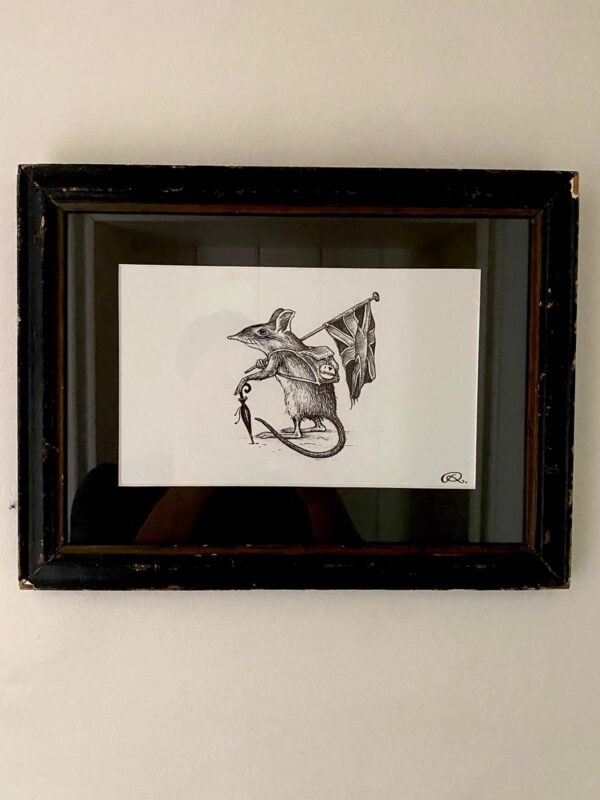 rory dobner Framed Rat Race Print