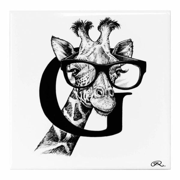 rory dobner G – Geoffrey Giraffe Alphabet Tile