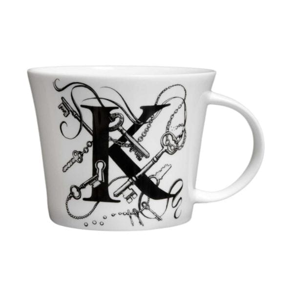 rory dobner K – Keyhole Chaos Mighty Alphabet Mug