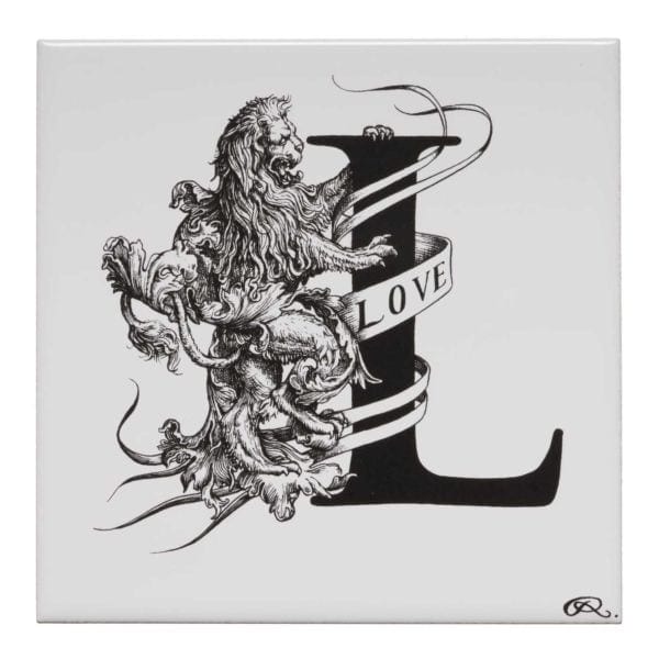rory dobner L – Lionel Lion Alphabet Tile