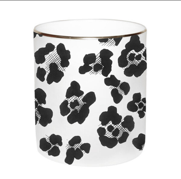 rory dobner Leopard Print Cutesy Candle