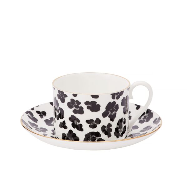 rory dobner Leopard Print Tea cup and Saucer