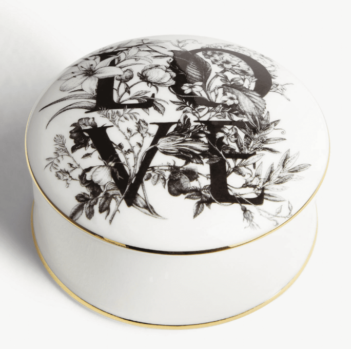 rory dobner Love Flowers Trinket Box