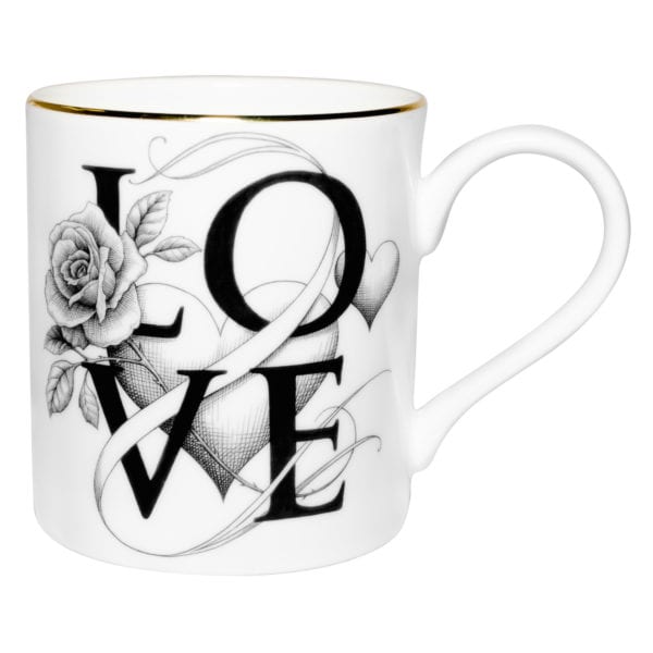 rory dobner Love Heart Majestic Mug