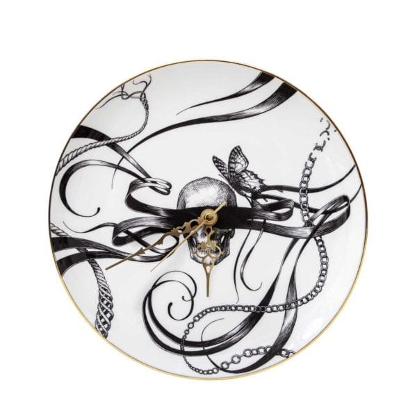 rory dobner Masked Skull Clock