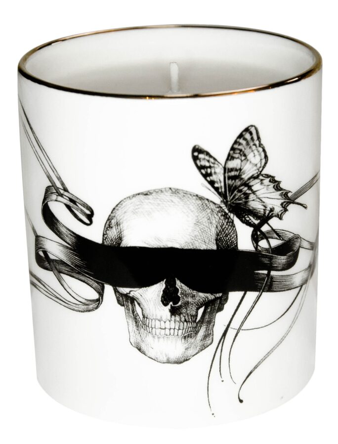 rory dobner Masked Skull Cutesy Candle