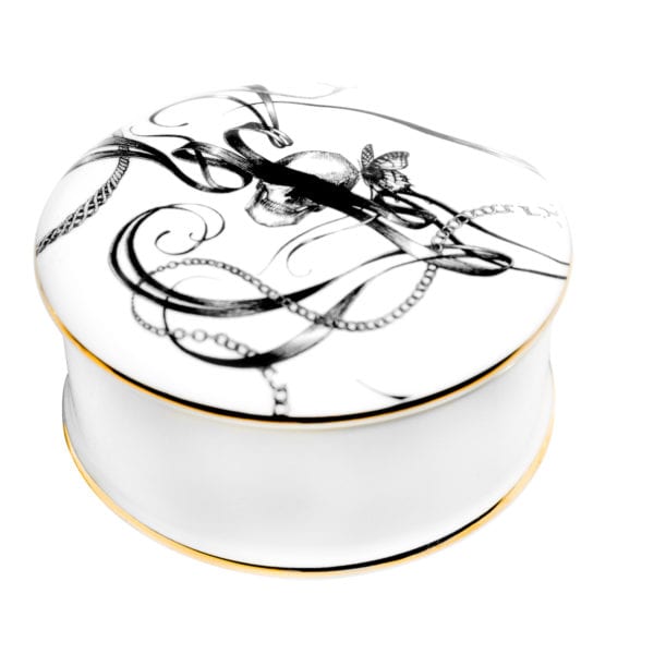 rory dobner Masked Skull Trinket Box