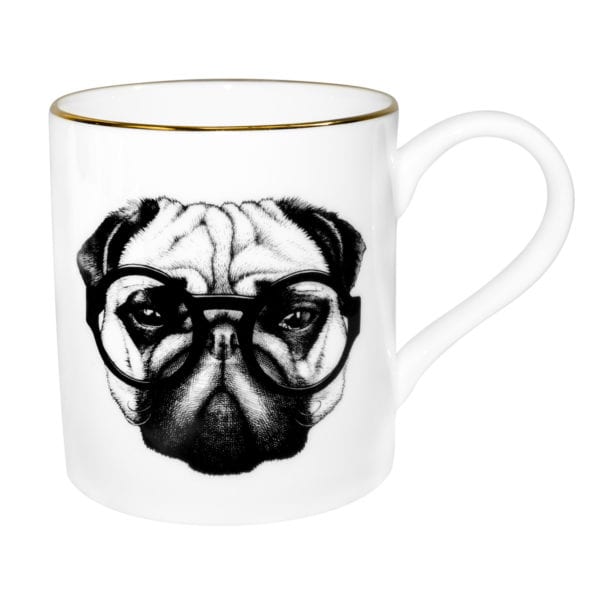 rory dobner Percy Pugworthy’ Pug Dog Majestic Mug