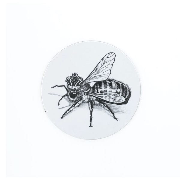 rory dobner Queen Bee Coasters (Set of 4 – Melamine)