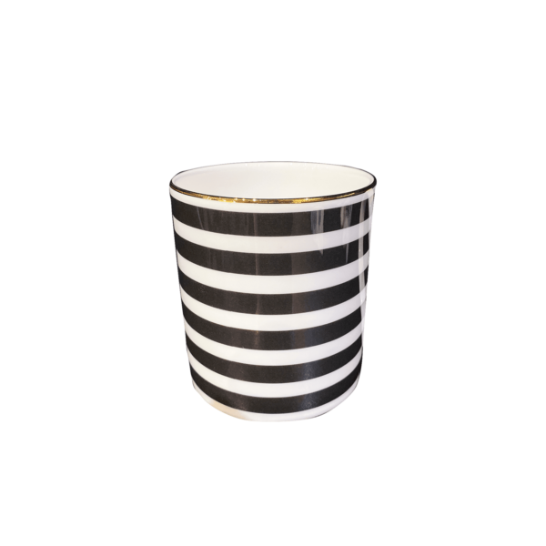 rory dobner Thick Horizontal Stripe Cutesy Candle