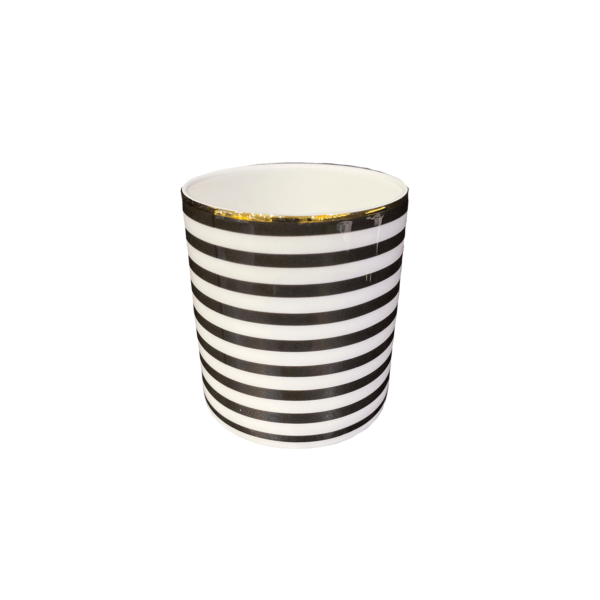 rory dobner Thin Horizontal Stripe Cutesy Candle