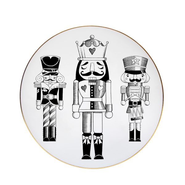 rory dobner Three Nutcracker Plate