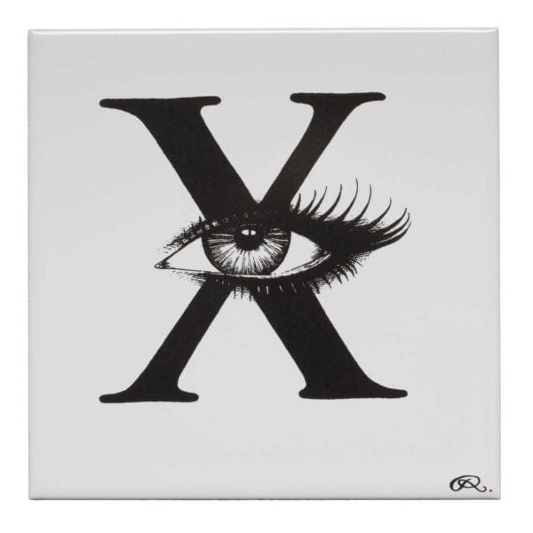 rory dobner X – X-Ray Vision Alphabet Tile