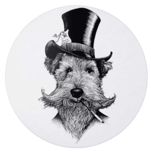 rory dobner Sir Lancelot’ Welsh Terrier Dog Placemats (Set of 4 – Melamine)