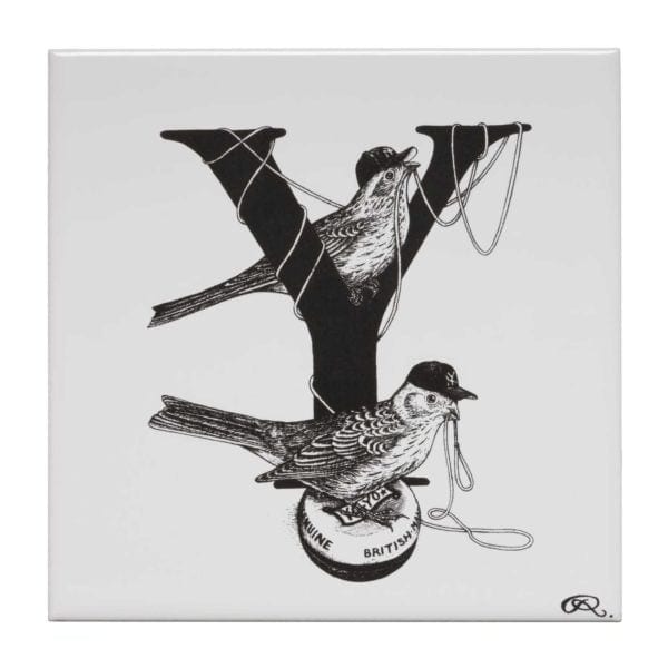 rory dobner Y – Yo Yo Yankee Yellowtail Alphabet Tile