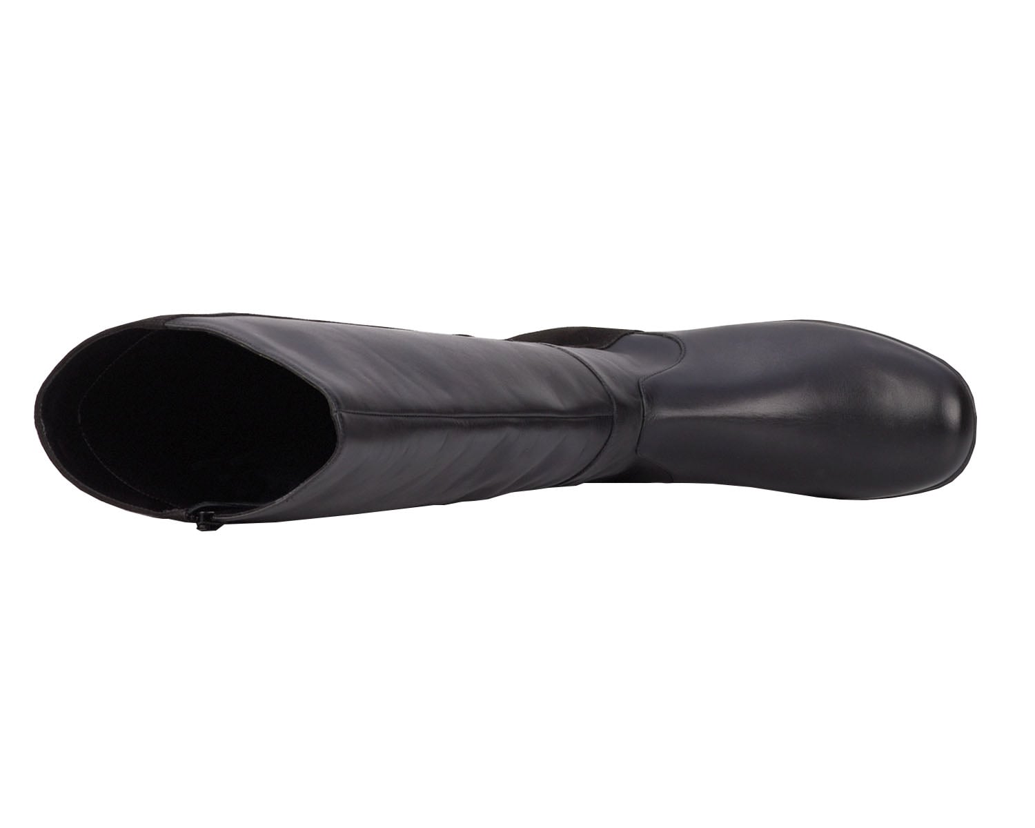 Ros Hommerson MIX WS Black Leather/ Stretch Suede Fabric