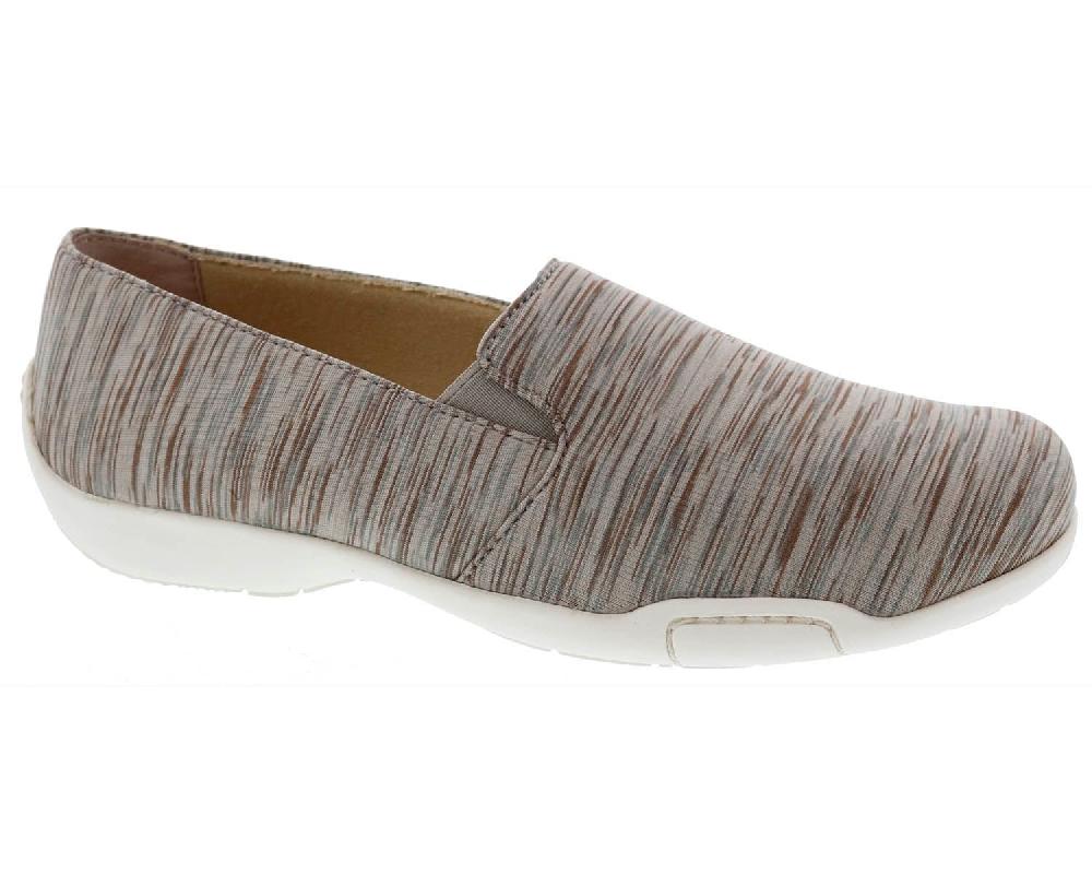 Ros Hommerson CARMELA Taupe Multi Stretch Fabric