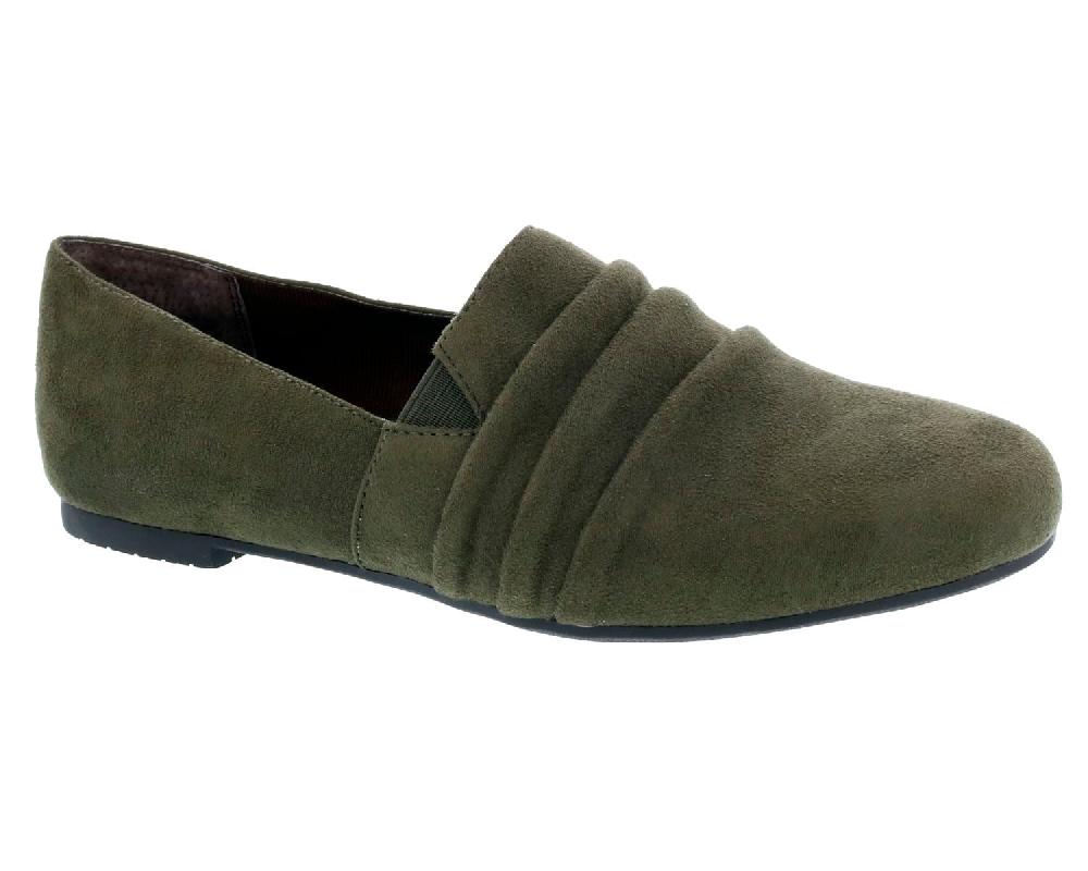 Ros Hommerson DONUT Olive Microsuede
