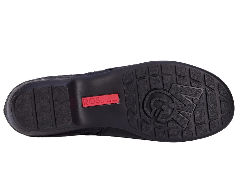 Ros Hommerson ELLIS Black Tumbled Leather