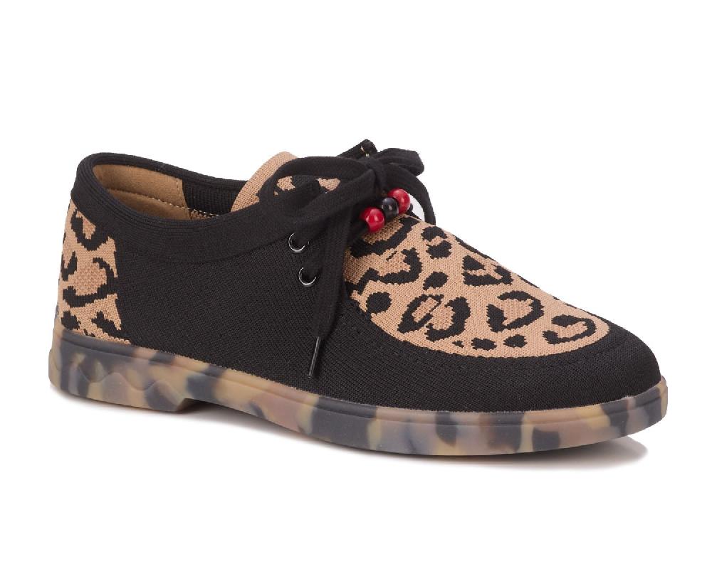 Ros Hommerson GREER Leopard Knit Fabric