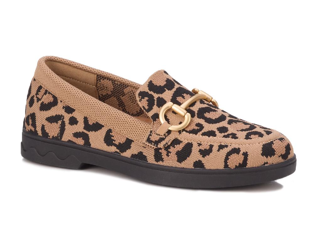 ros hommerson GWYNETH Leopard Knit Fabric