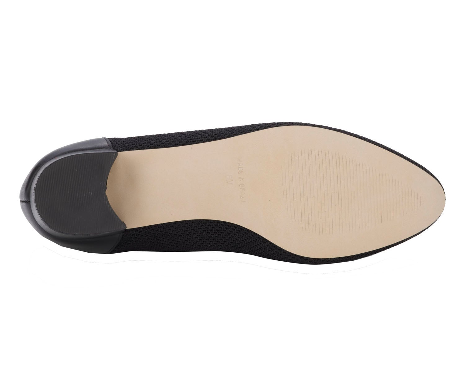 Ros Hommerson HESTER Black Knit Fabric/Leather