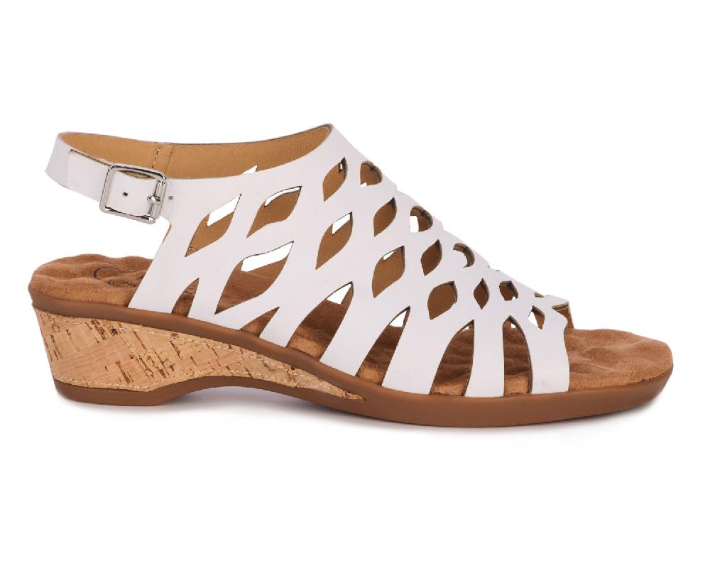 Ros Hommerson Katia White Leather