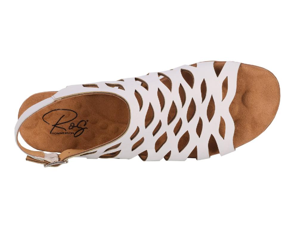 Ros Hommerson Katia White Leather