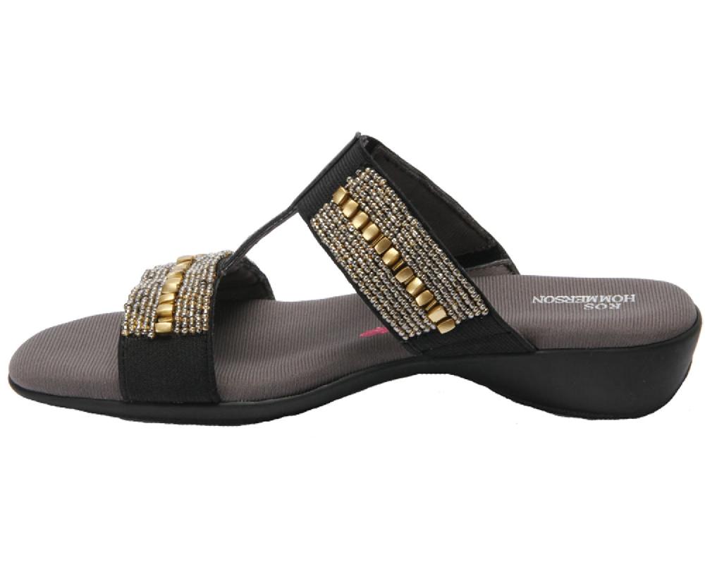 Ros Hommerson MARCY Black Stretch Fabric