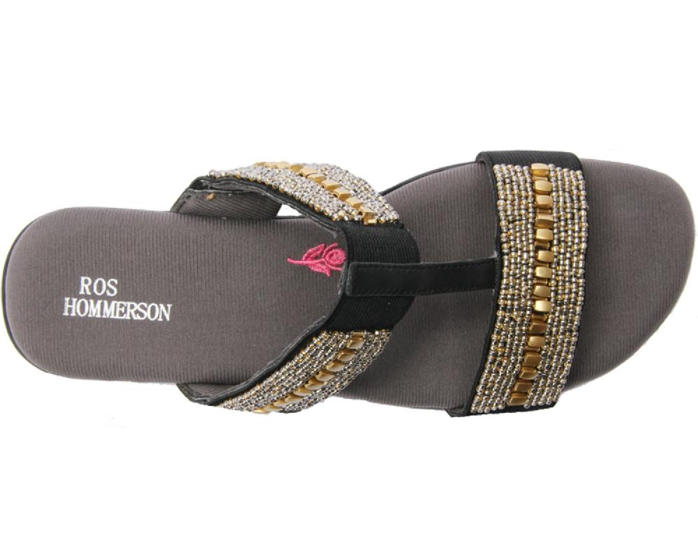 Ros Hommerson MARCY Black Stretch Fabric