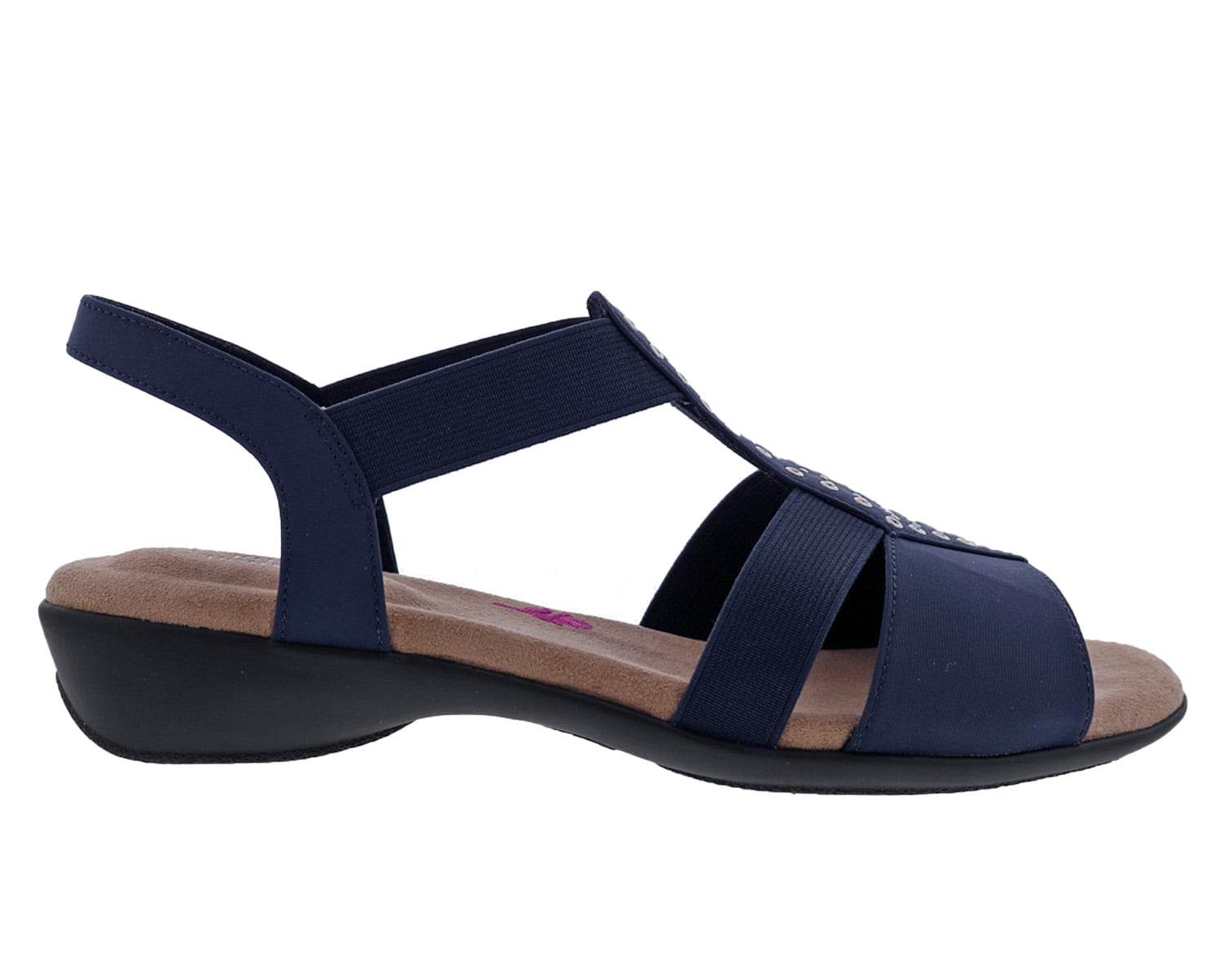 Ros Hommerson MIRIAM Navy Stretch Fabric