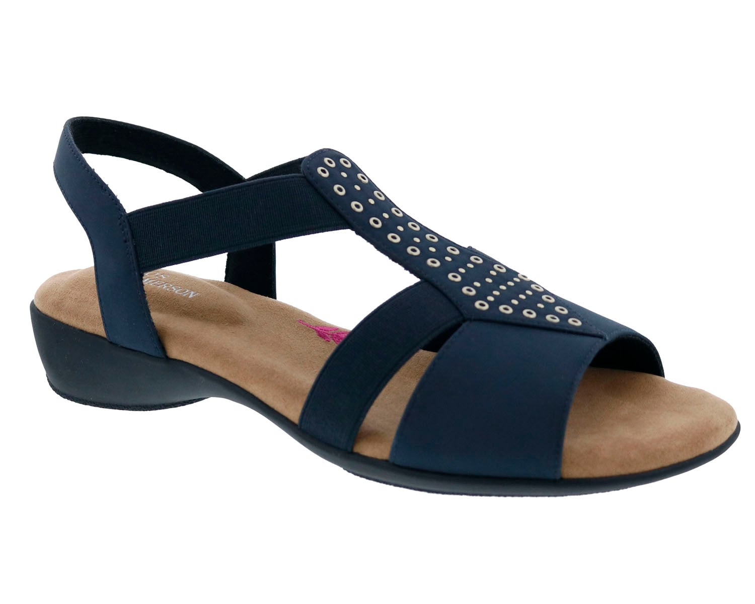 ros hommerson MIRIAM Navy Stretch Fabric