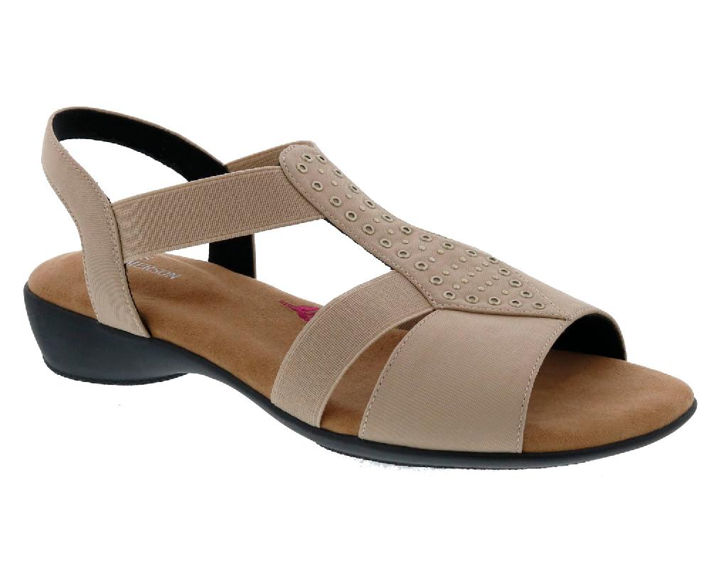 ros hommerson MIRIAM Sand Stretch Fabric