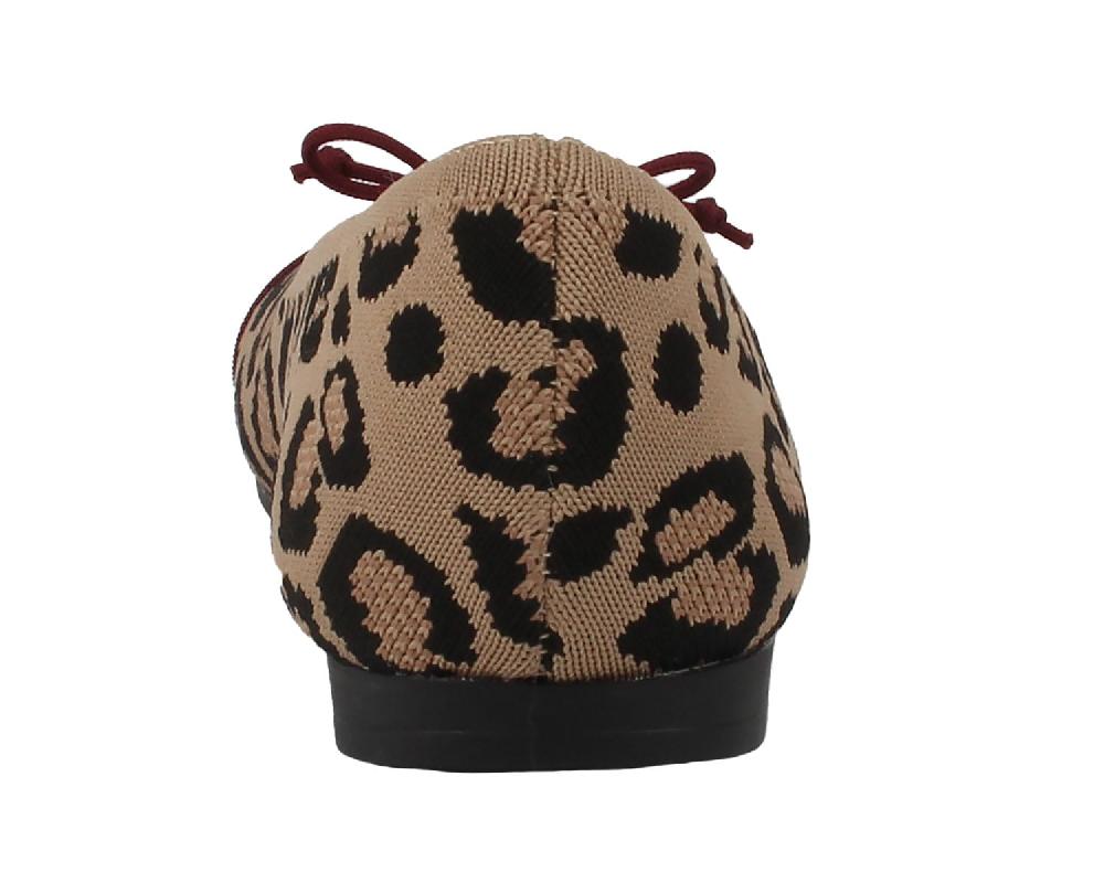 Ros Hommerson NOELLE Leopard Knit Fabric