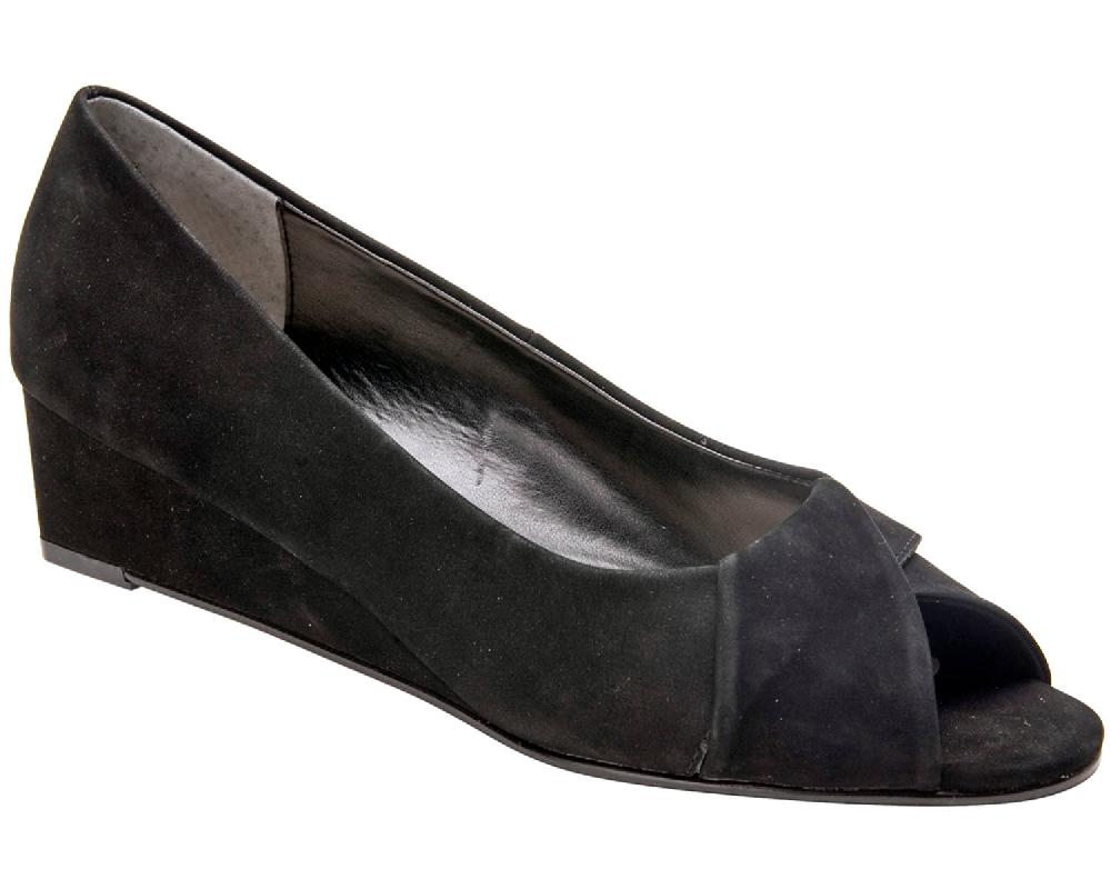 ros hommerson PAIGE Black Nubuck Leather