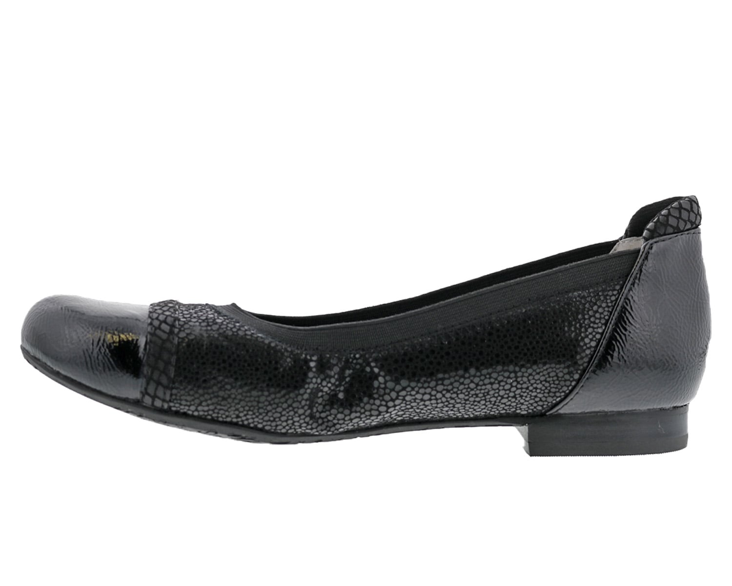 Ros Hommerson RONNIE Black Crackle Leather
