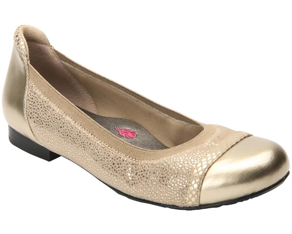 ros hommerson RONNIE Gold Crackle Leather